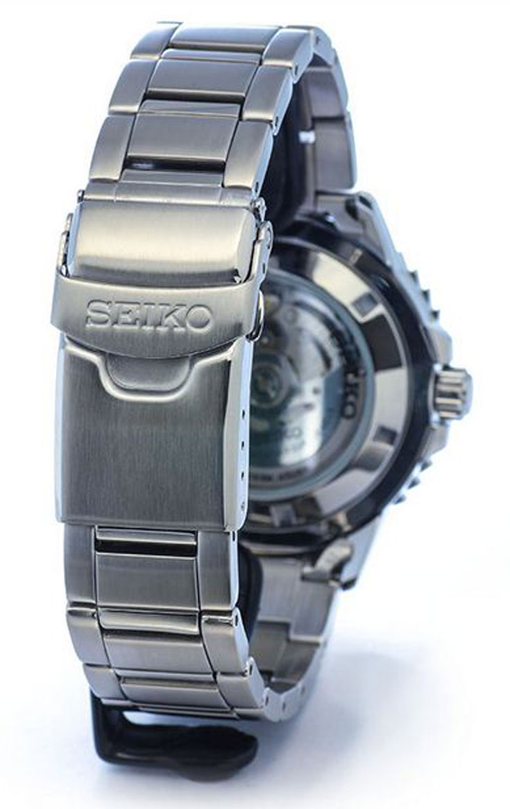 Seiko 5 Sports SRP353K1 Automatic Black Dial Stainless Steel Machtwatch