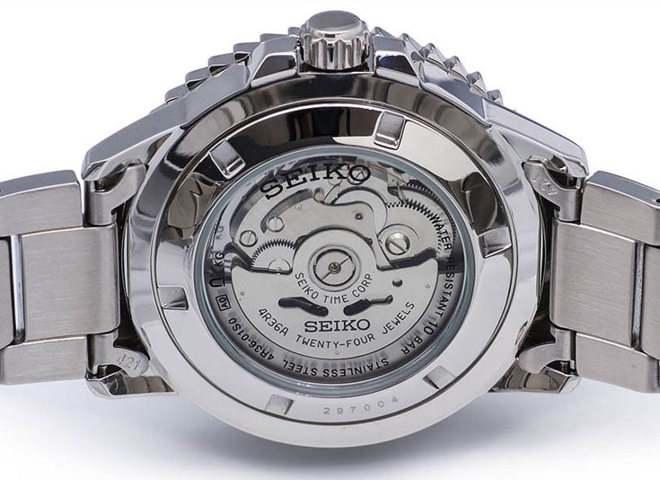 Seiko 5 Sports SRP353K1 Automatic Black Dial Stainless Steel Machtwatch