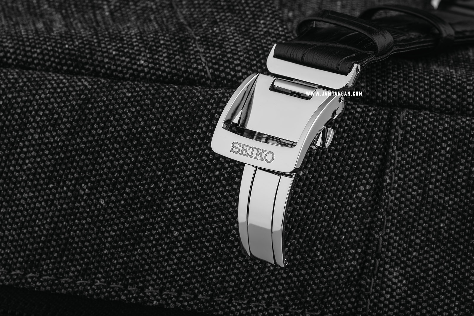 Seiko Presage SRPD05J1 Automatic White Dial Black Leather Strap Machtwatch