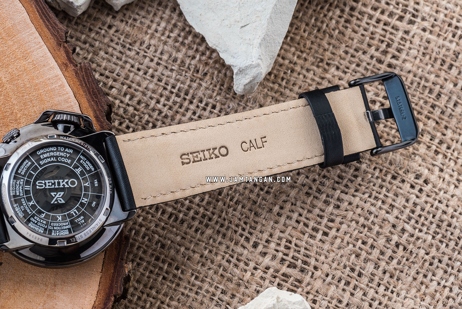 Seiko Prospex SRPD35K1 Automatic 200M Water Resistance Black Leather Strap Machtwatch