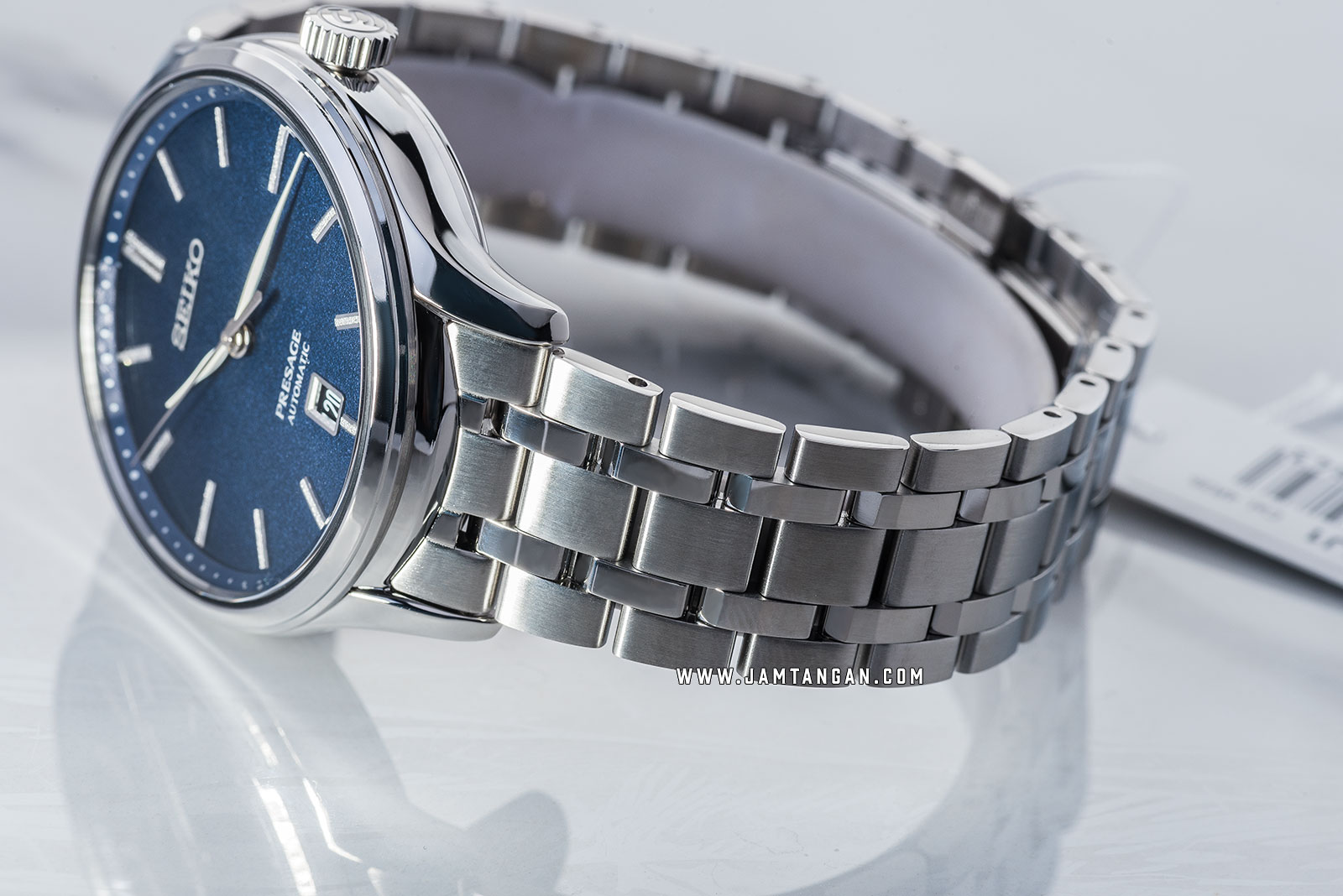 Seiko Presage SRPD41J1 Zen Garden Automatic Blue Dial Stainless Steel Strap Machtwatch