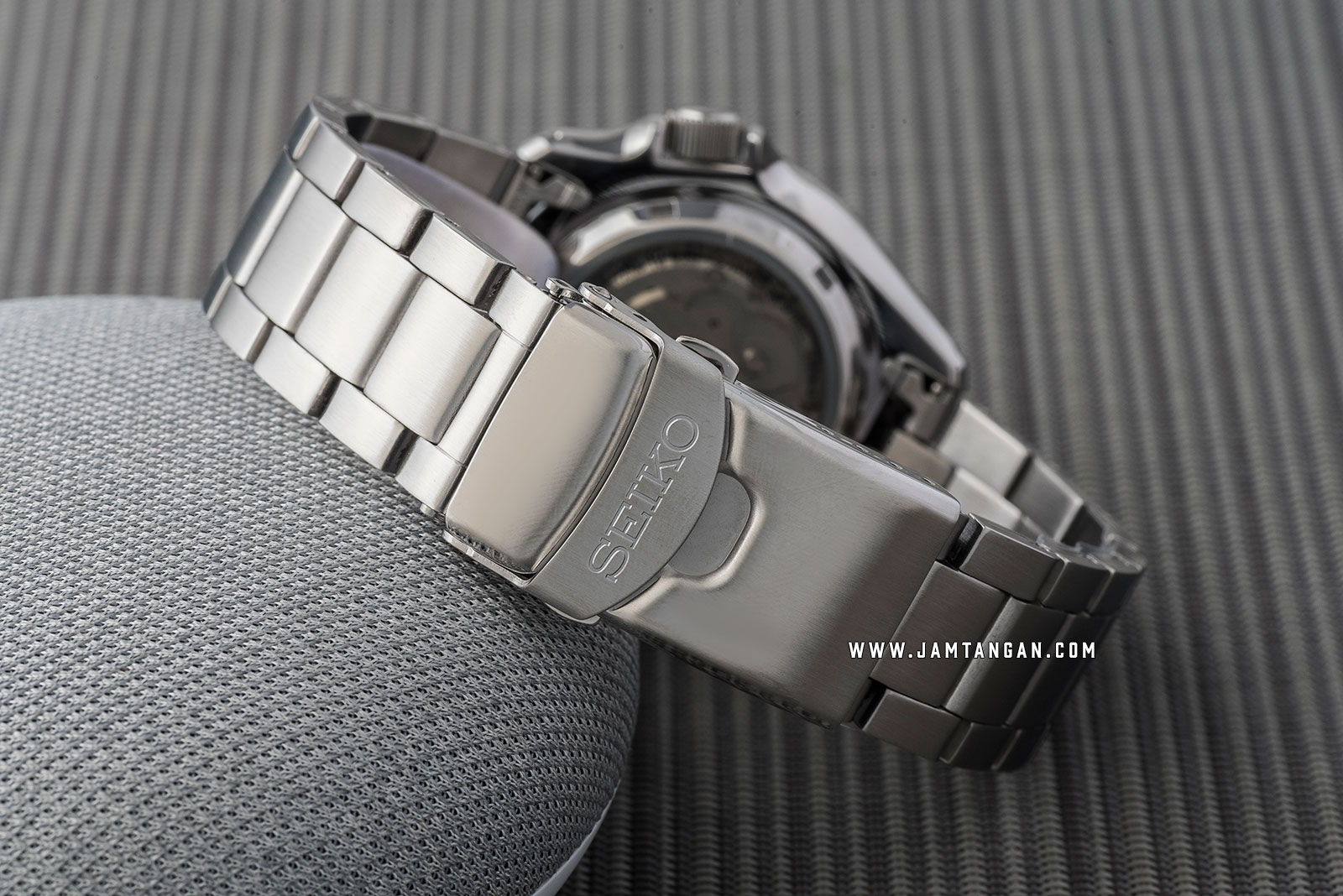 Seiko 5 Sports SRPD55K1 Automatic Black Dial Stainless Steel Strap Machtwatch