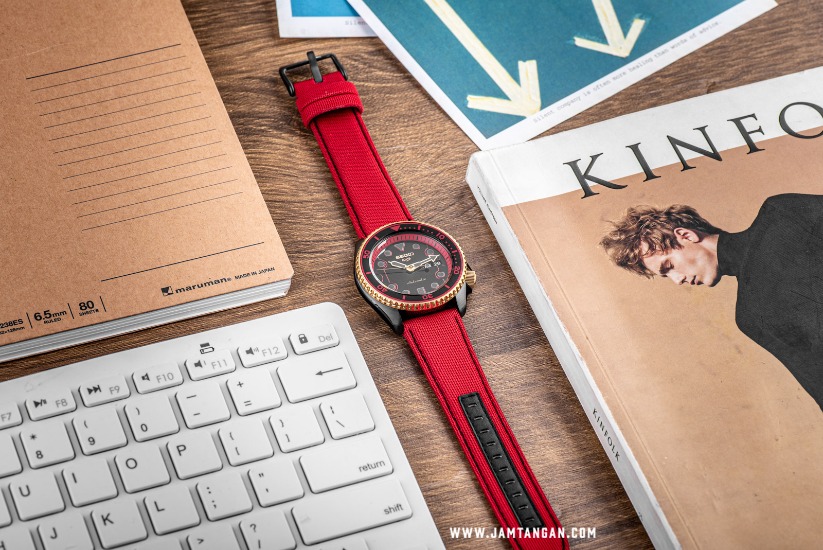 Seiko 5 Sports Street Fighter SRPF20K1 Ken Rush N Blaze Red Nylon-Leather  Strp LIMITED EDITION | Jamtangan.com