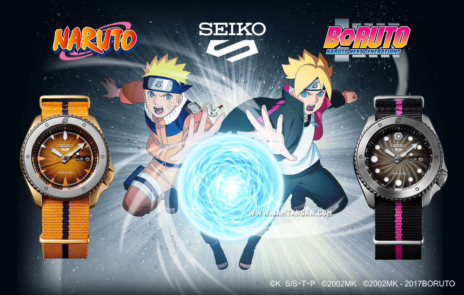 Seiko 5 SRPF75K1 Sports Naruto \u0026 Boruto 