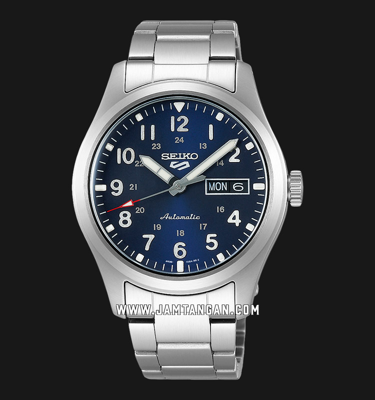Seiko 5 Sports SRPG29K1 Automatic Blue Dial Stainless Steel Strap |  Jamtangan.com