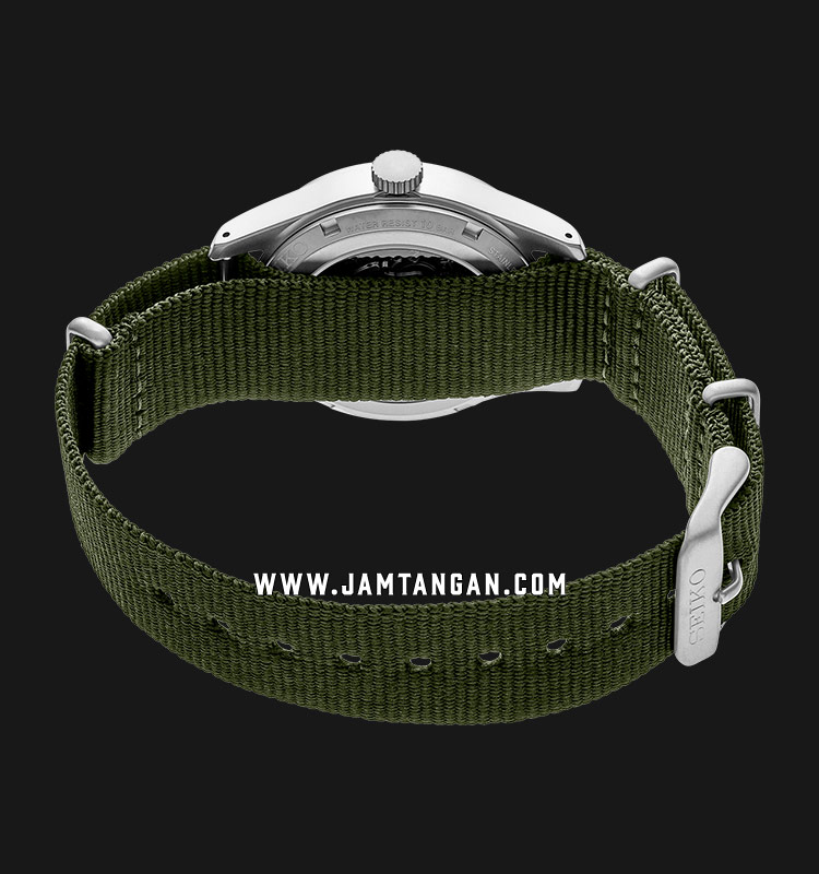 Seiko 5 Sports SRPG33K1 Automatic Green Dial Green Nylon Strap
