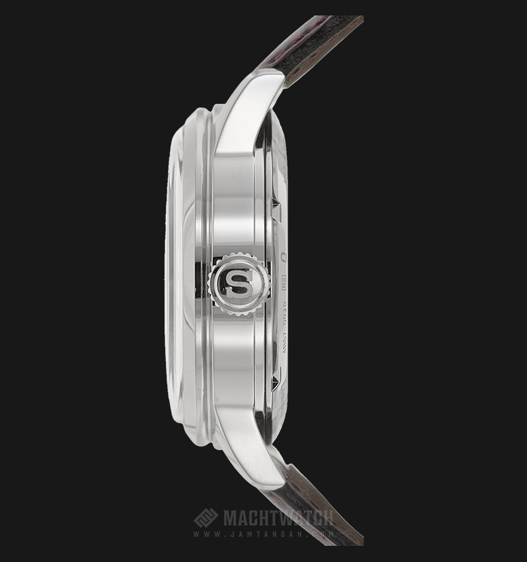 Seiko Presage Limited Edition Cocktail Sakura Fubuki SSA363J1 White Dial  Brown Leather Strap | Jamtangan.com