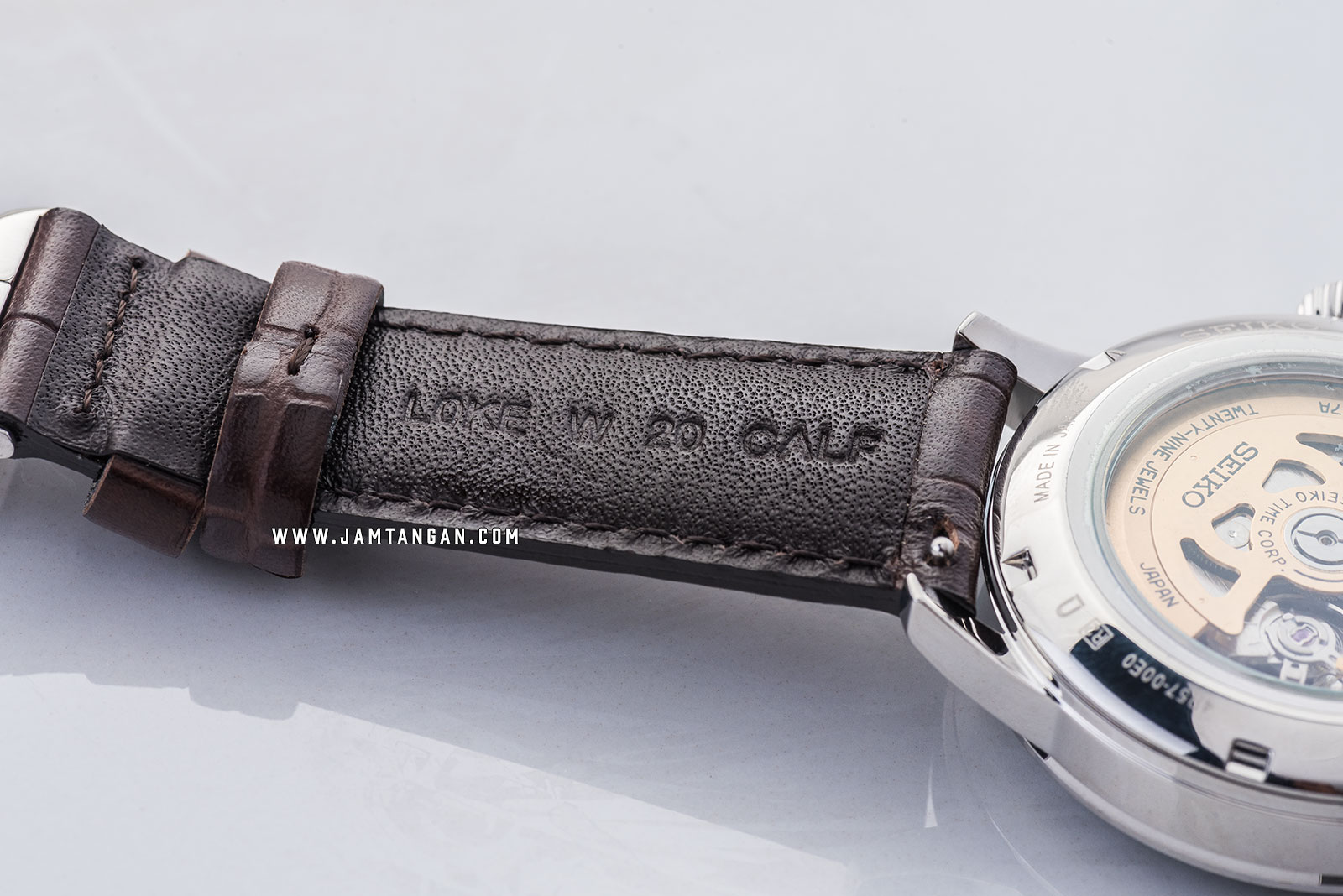 Seiko Presage SSA393J1 Cocktail Black Cat Martini Automatic Brown Dial Brown Leather Strap Machtwatch
