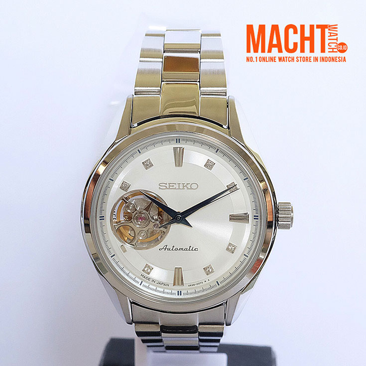 Seiko Presage SSA871J1 Automatic Mechanical Open Heart Sapphire Crystal Machtwatch