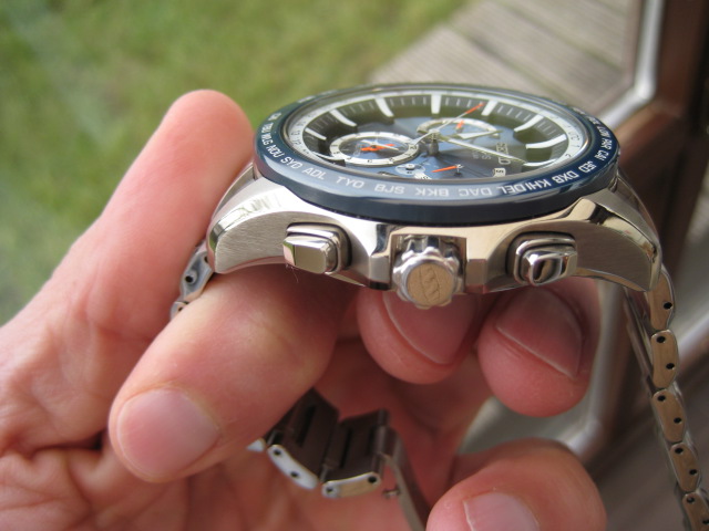 Seiko Astron SSE053J1 8X Dual Time GPS Solar Blue Dial Stainless Steel Machtwatch