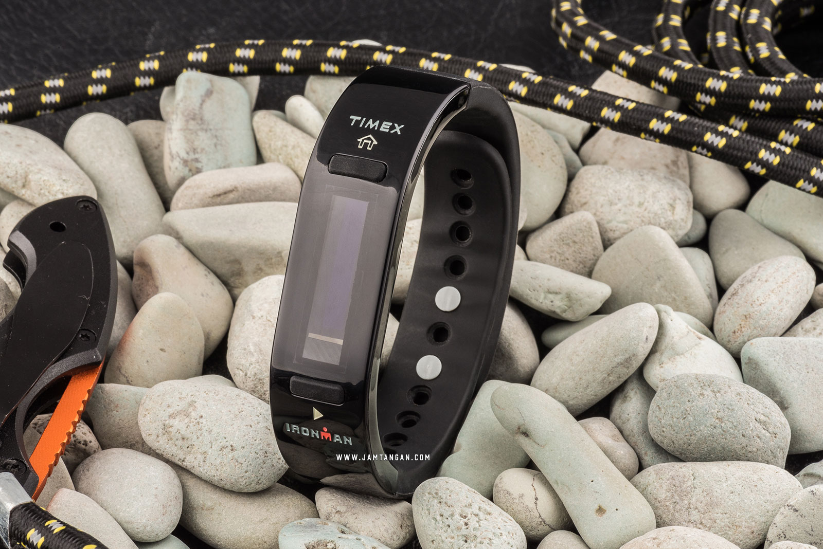 Timex Ironman TW5K91000 Digital Dial Black Rubber Strap Machtwatch