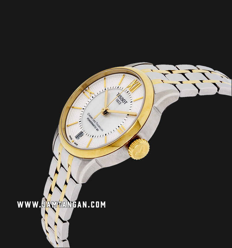 TISSOT Chemin Des Tourelles Automatic Stainless Steel T099.207.22.118.00 |  Jamtangan.com